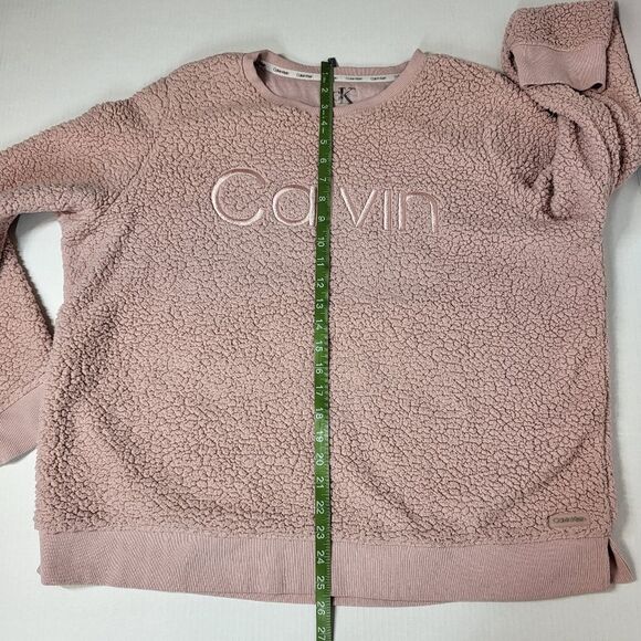 - Plus Size Calvin Klein Women's  Pullover Sweatshirt - Picture 9 of 10
